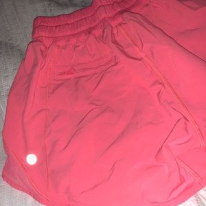 lululemon athletica Shorts - Pink lululemon drawstring shorts size 4! lululemon athletica Shorts - Pink lululemon drawstring shorts size 4!